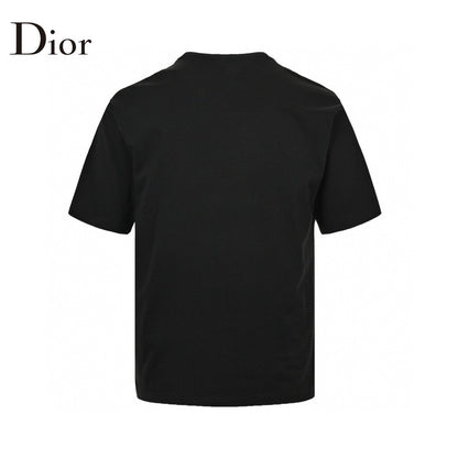 Dior Green Monster Graphic T-shirt - Black Unisex Streetwear Limited Edition - This Dior t-shirt features a playful green monster graphic intertwined with the brand name in