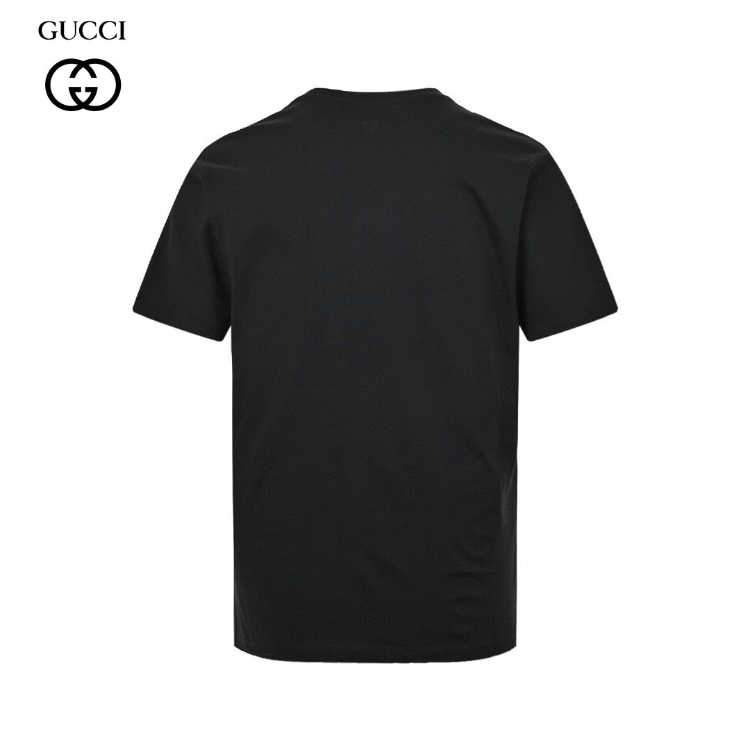 Gucci T-shirt With Firenze 1921 Logo - Black Unisex Streetwear Limited Edition - The Gucci Black T-Shirt with Firenze 1921 Logo combines luxurious comfort with a nod to