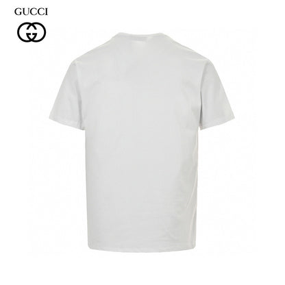 Gucci T-shirt With Firenze 1921 Logo - White Unisex Streetwear Limited Edition - The Gucci White T-Shirt with Firenze 1921 Logo is a perfect blend of luxury and