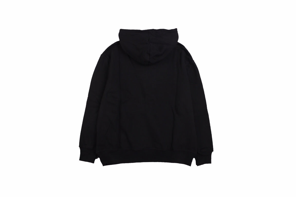 Gucci Rainbow Logo Hoodie - Black Unisex Streetwear Limited Edition - This black Gucci hoodie features a vibrant rainbow-colored 'GUCCI' logo on the front. It includes