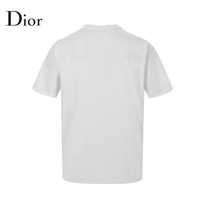 Dior 1947 Signature T-shirt - White Unisex Streetwear Limited Edition - This Dior t-shirt features the signature of Christian Dior along with the year 1947, printed