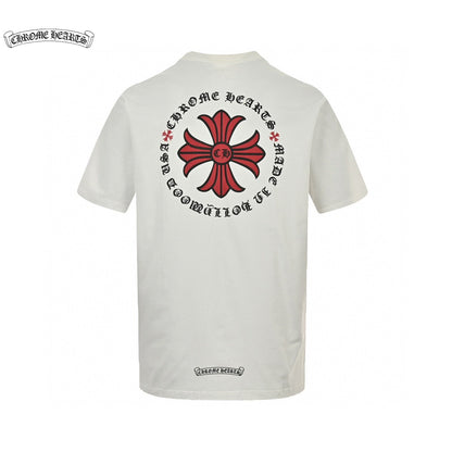 Gucci Hearts Floral Pocket T-shirt - White Unisex Streetwear Limited Edition - This Gucci Hearts t-shirt features a distinctive floral emblem on the chest pocket. The shirt