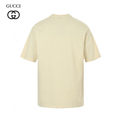 Gucci - Balenciaga Hacker Project T-shirt (cream) Unisex Streetwear Limited Edition - The Gucci x Balenciaga Hacker Project T-Shirt in cream is a standout piece from the