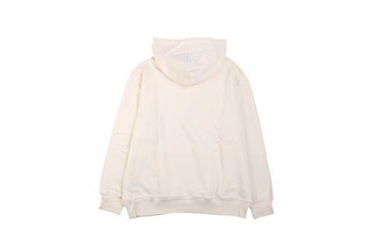 Gucci Rainbow Logo Hoodie - - Cream Unisex Streetwear Limited Edition - This cream-colored Gucci hoodie features a striking rainbow 'GUCCI' logo on the front. It has
