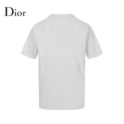 Dior Multicolor Logo T-shirt - White Unisex Streetwear Limited Edition - This Dior t-shirt features a vibrant multicolor 'Dior' logo with paint splatter details on the