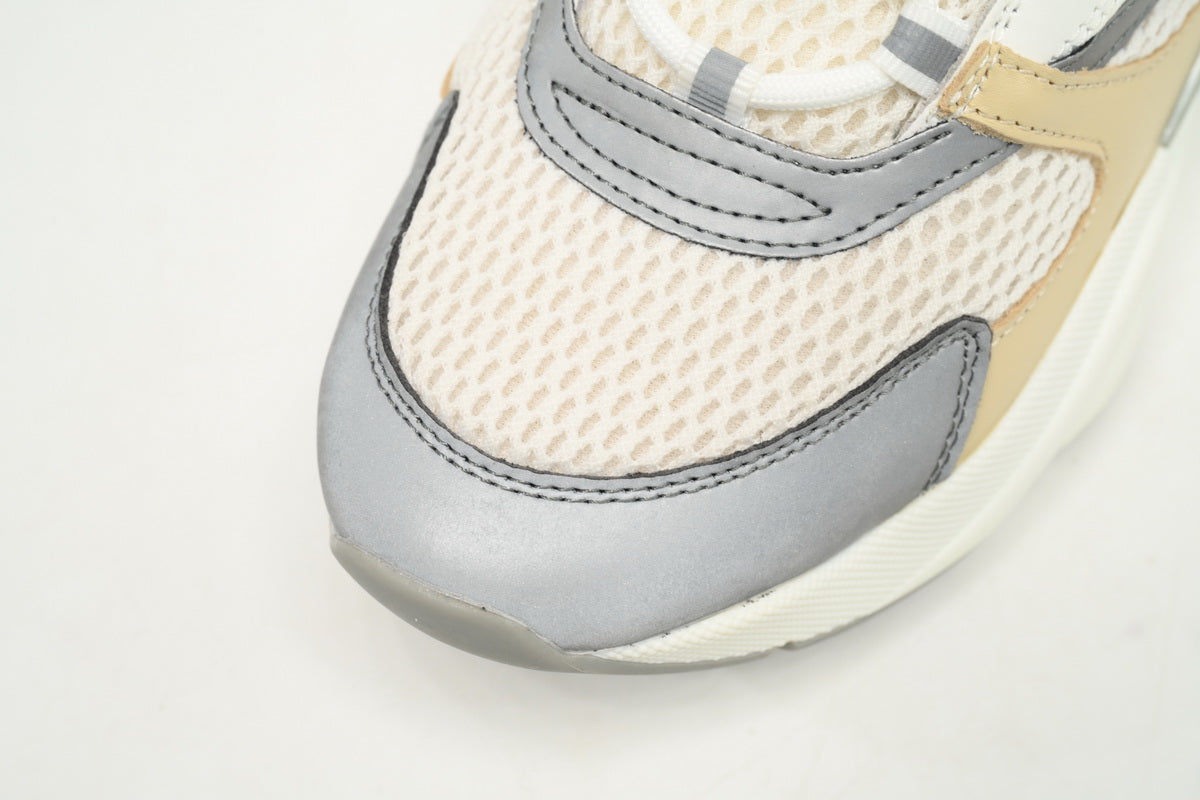 DIOR B22 Cream Beige Sneakers - White Unisex Streetwear Limited Edition