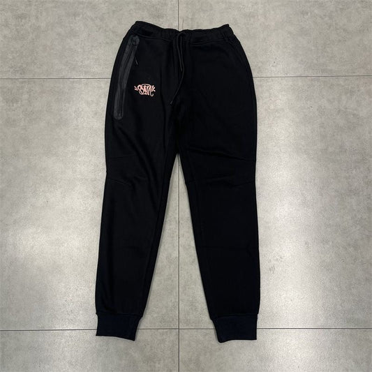 NIKE Tech Fleece Pants - - Dark Smoke Grey - Black Unisex Streetwear Limited Edition - The NIKE TECH FLEECE PANTS BLACK/DARK SMOKE GREY - REPLICA combine modern sportswear technology with
