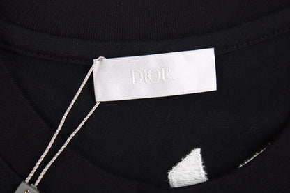 Dior Script Logo T-shirt (black) Unisex Streetwear Limited Edition - <p dir='ltr'><span>This Dior t-shirt features the brand's name in a bold script logo across