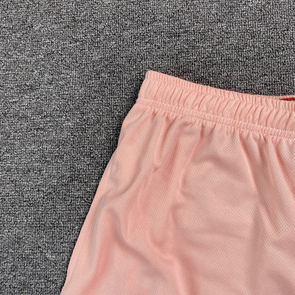 ERIC Emanuel Ee Basic Shorts Rose Quartz - - Black Unisex Streetwear Limited Edition - The ERIC EMANUEL EE BASIC SHORTS ROSE QUARTZ/BLACK - REPLICA blend high-end streetwear aesthetics with