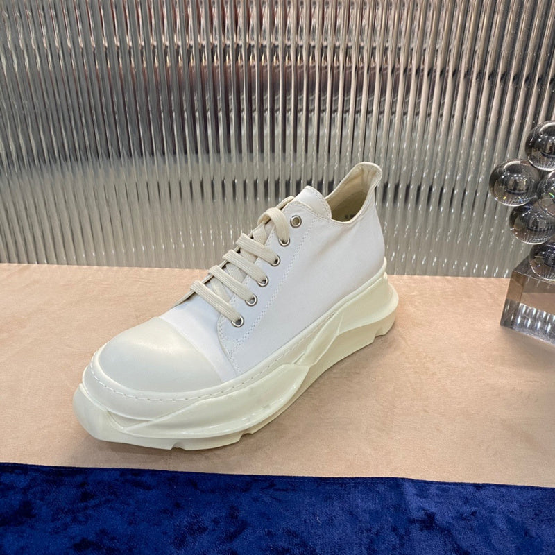Rick Owens Low-top Sneakers - All - White Unisex Streetwear Limited Edition - ### Rick Owens Low-Top Sneakers - All White Introducing the Rick Owens Low-Top Sneakers in