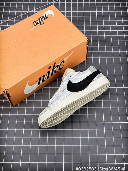 Nike Blazer Low'1977 Vintage - White Unisex Streetwear Limited Edition - The Nike Blazer Low '1977 Vintage 'Off-White' delivers a refined take on the classic Blazer
