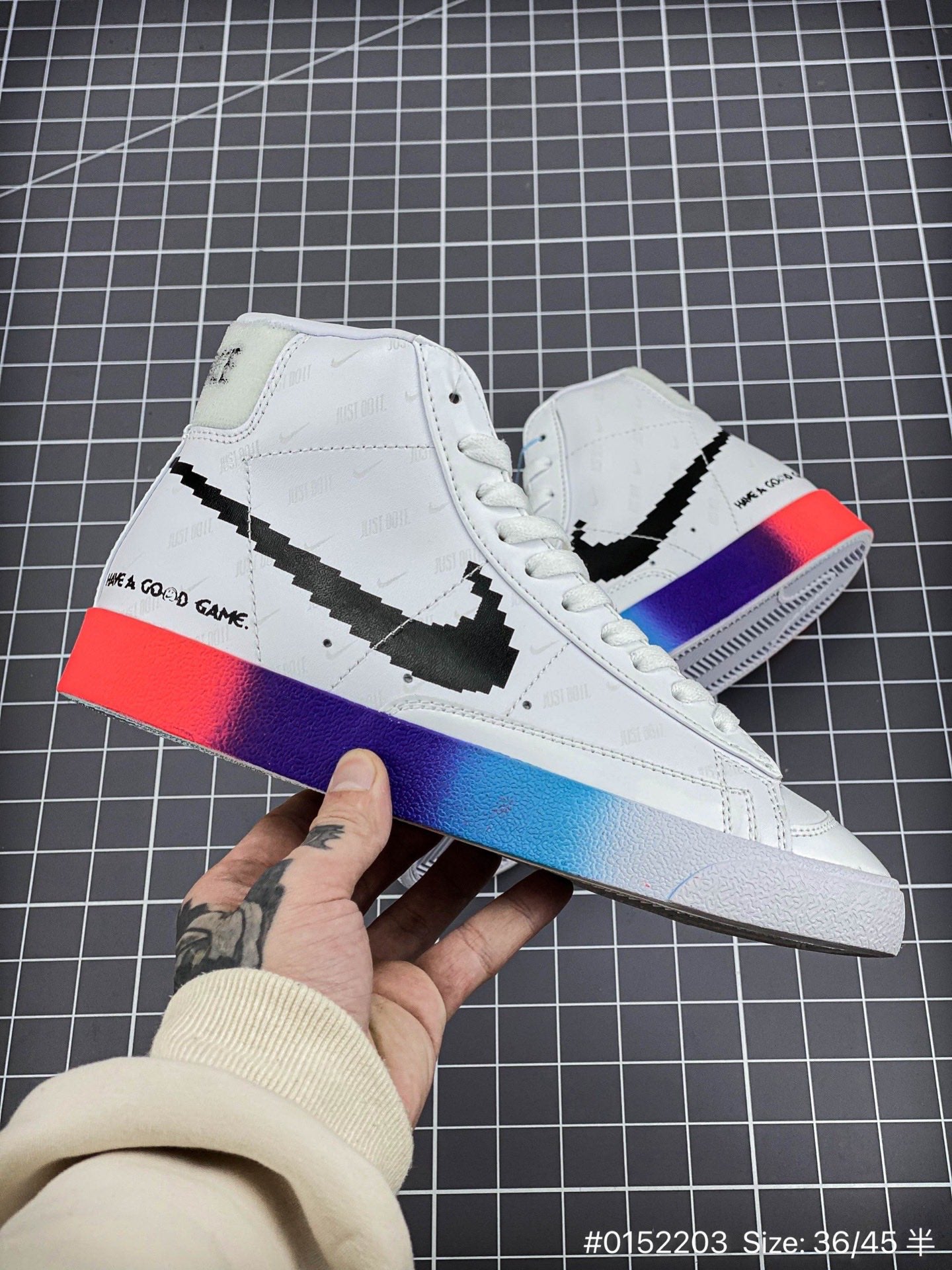 Nike Blazer Mid'1977 'good Time' - White Unisex Streetwear Limited Edition - The Nike Blazer 1977 'Good Time' League of Legends Edition is a bold celebration of