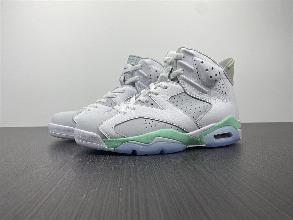 Jordan 6 tiffany - White Unisex Streetwear Limited Edition - The Air Jordan 6 Mint Foam is a fresh and elegant twist on the classic