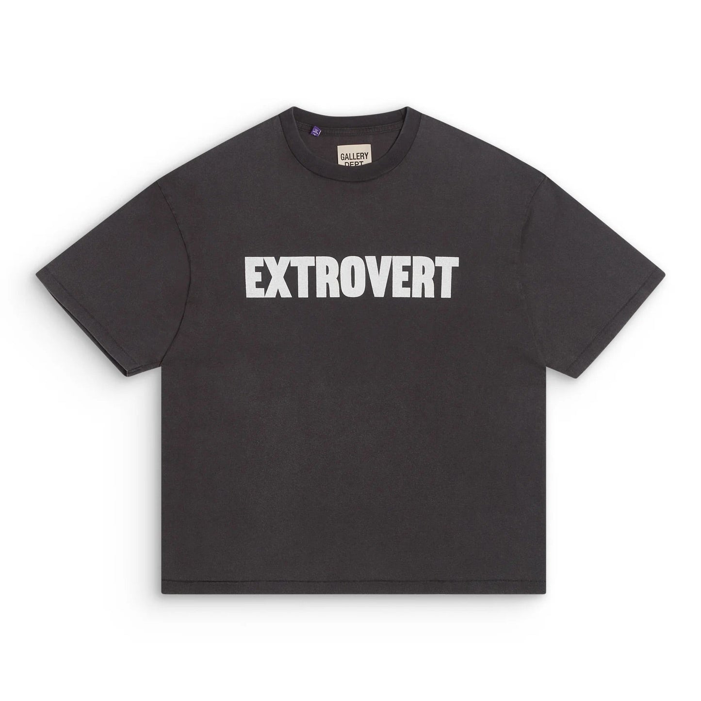GALLERY Dept Ntro E - Tro Reversible Tee T-Shirt Unisex Streetwear Limited Edition - Introducing the Gallery Dept. NTRO EXTRO Reversible Tee, a versatile and innovative addition to your