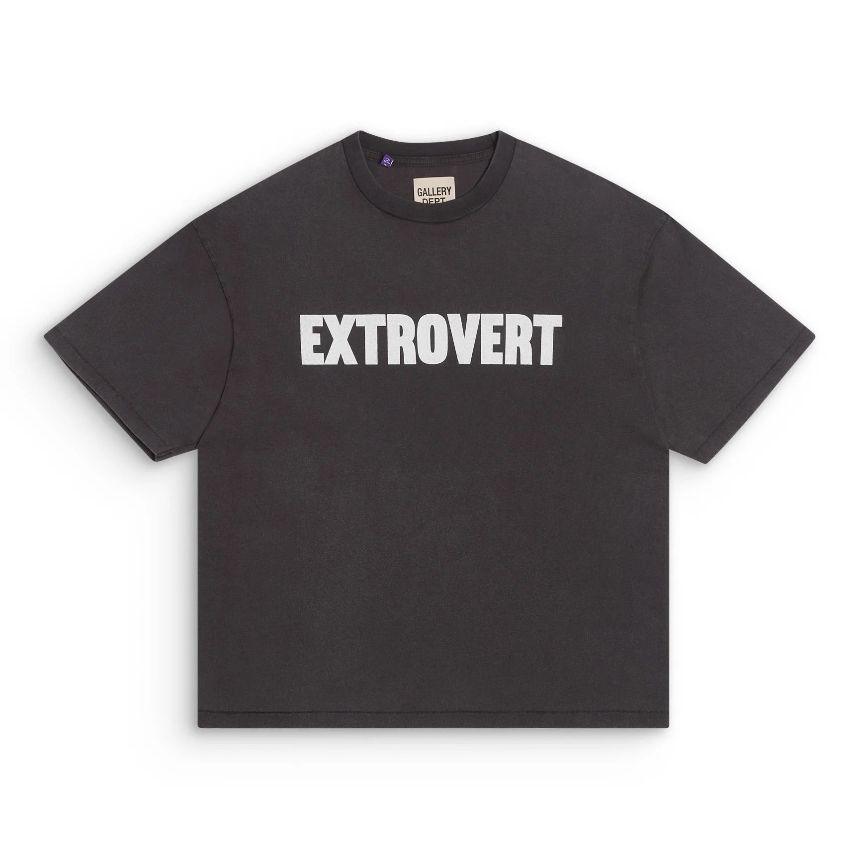 GALLERY Dept Ntro E - Tro Reversible Tee T-Shirt Unisex Streetwear Limited Edition - Introducing the Gallery Dept. NTRO EXTRO Reversible Tee, a versatile and innovative addition to your