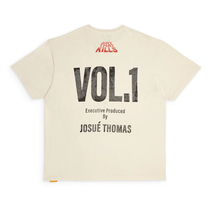 GALLERY Dept.misery Tee T-Shirt - White Unisex Streetwear Limited Edition - Introducing the Gallery Dept. Vol.1 Tee, a unique and artistic addition to your wardrobe. This