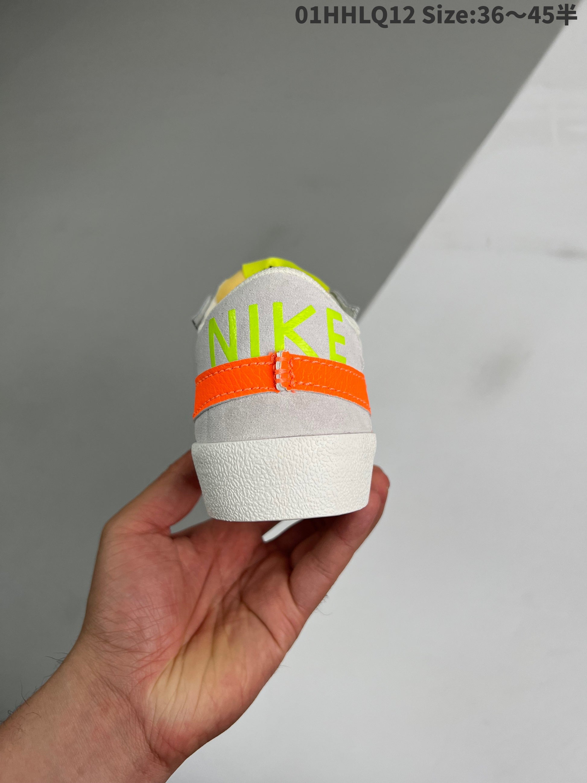 Nike Blazer Low'1977 Jumbo - White Unisex Streetwear Limited Edition - The Nike Blazer Low '1977 Jumbo Citrus brings a vibrant twist to a retro classic