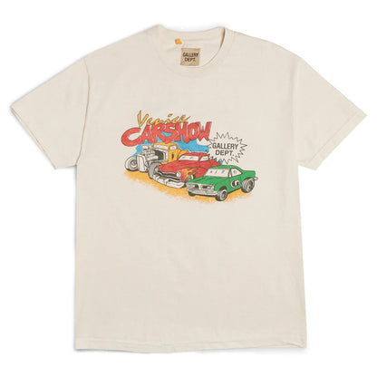 Gallerydept. Ebay Tee T-Shirt - White Unisex Streetwear Limited Edition - **Gallery Dept. Venice Car Show T-Shirt** Add a touch of retro flair to your wardrobe