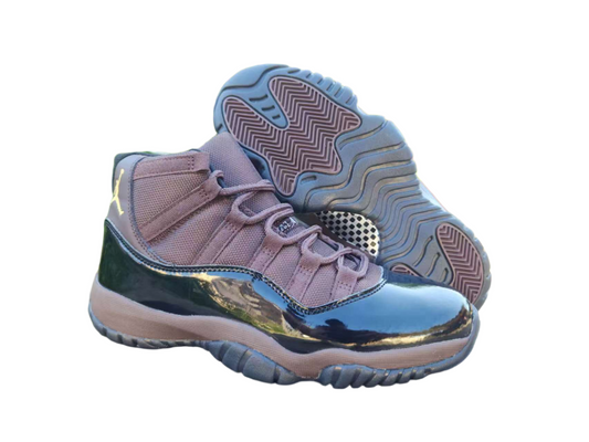 JORDAN 11 Sneakers - Brown Unisex Streetwear Limited Edition - The sneaker shown is another exceptional iteration of the Air Jordan 11, showcasing a sophisticated