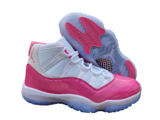 JORDAN 11 Valentine's Day - White Unisex Streetwear Limited Edition - **Air Jordan 11 Valentine's Day** The Air Jordan 11 Valentine's Day is a stylish and