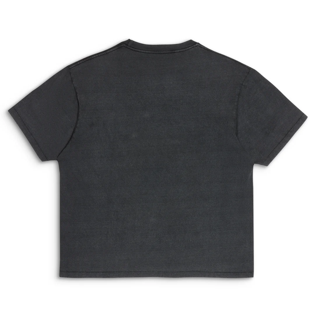 GALLERY Dept. Flying Brain Pocket New Vintage Tee T-Shirt - Black Unisex Streetwear Limited Edition - Introducing the Gallery Dept. Eagle Pocket Tee, a stylish and versatile addition to your wardrobe.