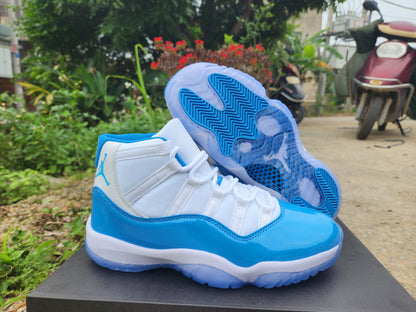 JORDAN 11 'white Jade' Unisex Streetwear Limited Edition - The Air Jordan 11 'White Jade' is a refined and elegant rendition of one of