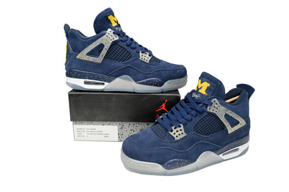 Air Jordan 4 Retro University Of Michigan - Red Unisex Streetwear Limited Edition - **Air Jordan 4 Retro 'University of Michigan'** The Air Jordan 4 Retro 'University of Michigan'