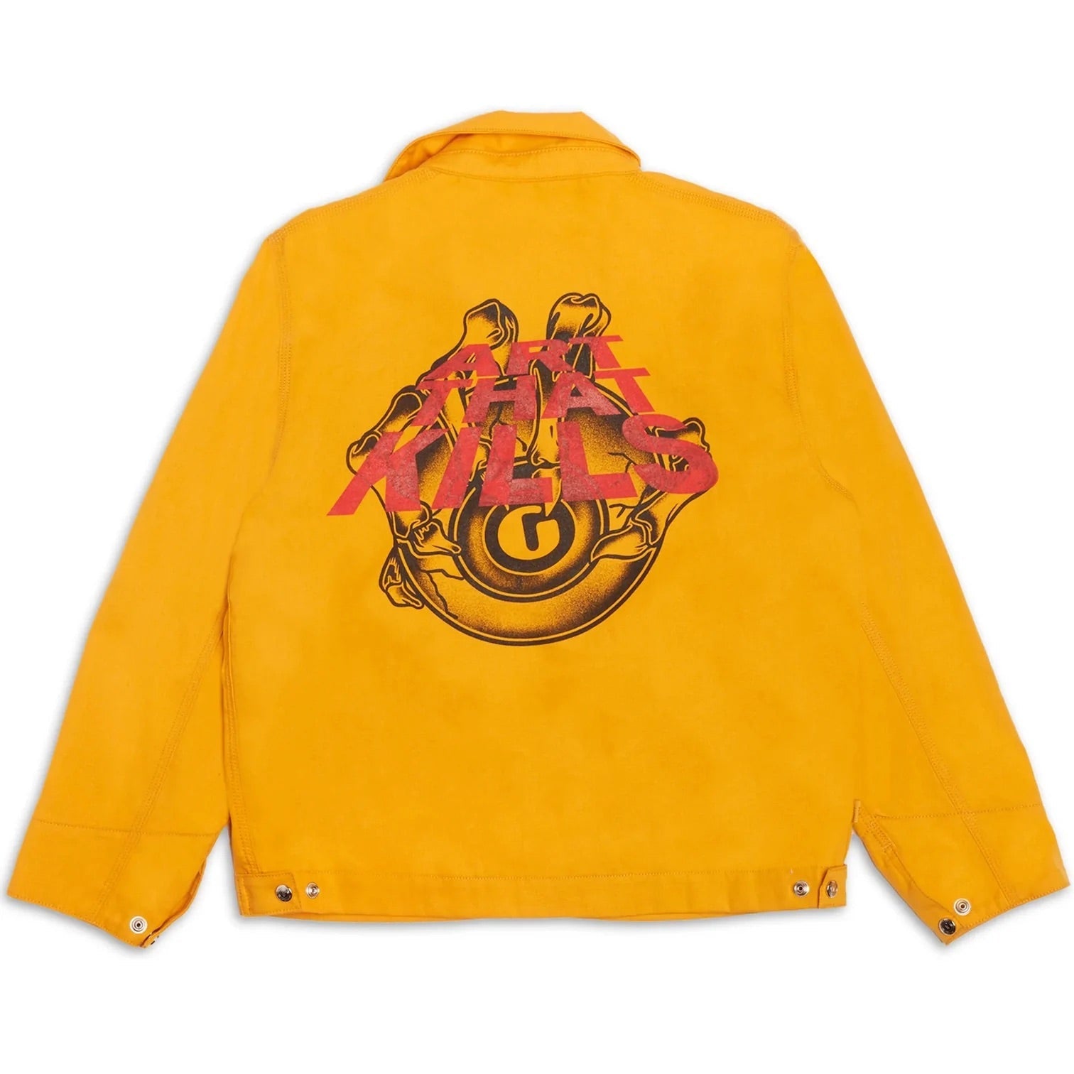Gallery Dept. Montecito Jacket - Black Unisex Streetwear Limited Edition - ### Product Description #### Gallery Dept. 'Art That Kills' Yellow Jacket Elevate your streetwear wardrobe