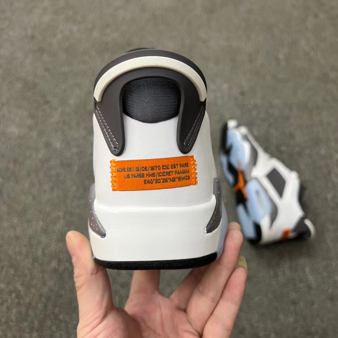 Jordan 6 Low 'atmosphere Grey' Sneakers Unisex Streetwear Limited Edition - The Air Jordan 6 Low 'Atmosphere Grey' brings a sleek and modern design to one