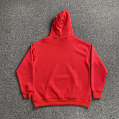 SYNA World Hood Logo Hoodie - Red Unisex Streetwear Limited Edition