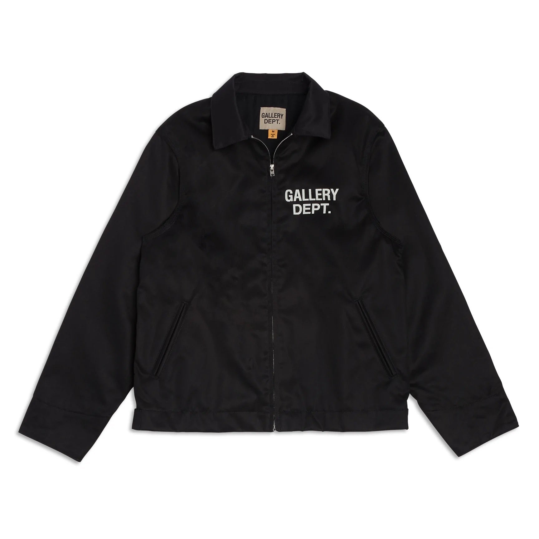 Gallery Dept. Logo Coach Jacket - Black Unisex Streetwear Limited Edition - Introducing the Gallery Dept. Hollywood Jacket C a statement piece that blends casual comfort with