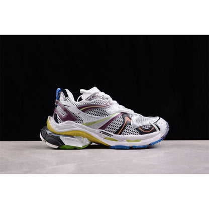BALENCIAGA Runner - Multicolored Sneakers Unisex Streetwear Limited Edition - Introducing the BALENCIAGA Runner in Multicolored, a dynamic blend of style and performance. These sneakers