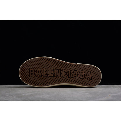 BALENCIAGA Paris High Vulc Destr - Sneakers - Black Unisex Streetwear Limited Edition - Introducing the BALENCIAGA Paris High Vulc Destr x Black, an avant-garde masterpiece blending high fashion
