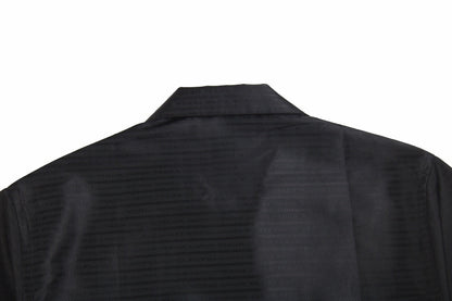 Prada Zip-up Shirt - Black Unisex Streetwear Limited Edition - <p dir='ltr'><span>A sleek Prada zip-up shirt featuring a minimalist design. Black color with a