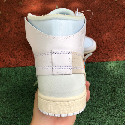 JORDAN 1 Retro High - Off-white Sneakers Unisex Streetwear Limited Edition