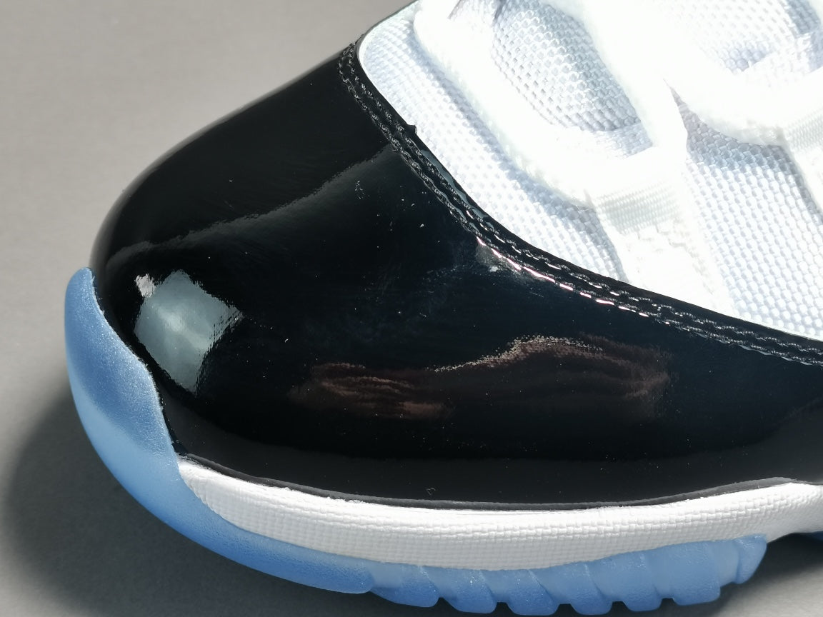 JORDAN 11 - Concord Sneakers - Black Unisex Streetwear Limited Edition