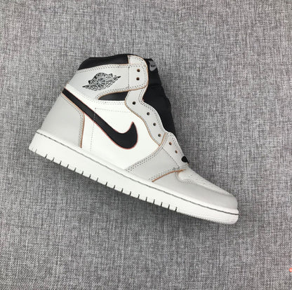 JORDAN 1 Retro High Og Defiant - Sb Nyc To Paris Sneakers - Black Unisex Streetwear Limited Edition