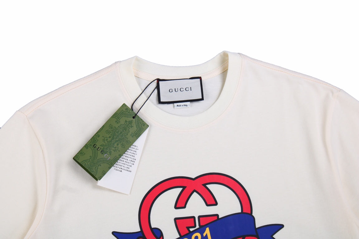 Camiseta con el logo de Gucci de 1921