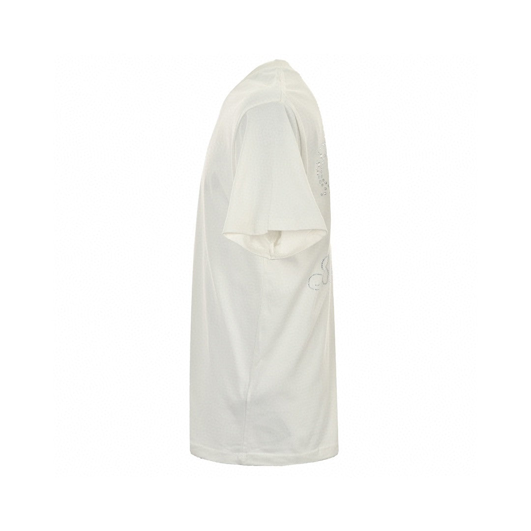 Balenciaga Plain T-shirt - White Unisex Streetwear Limited Edition - This Balenciaga Plain White T-Shirt offers a clean and minimalist design, perfect for a classic