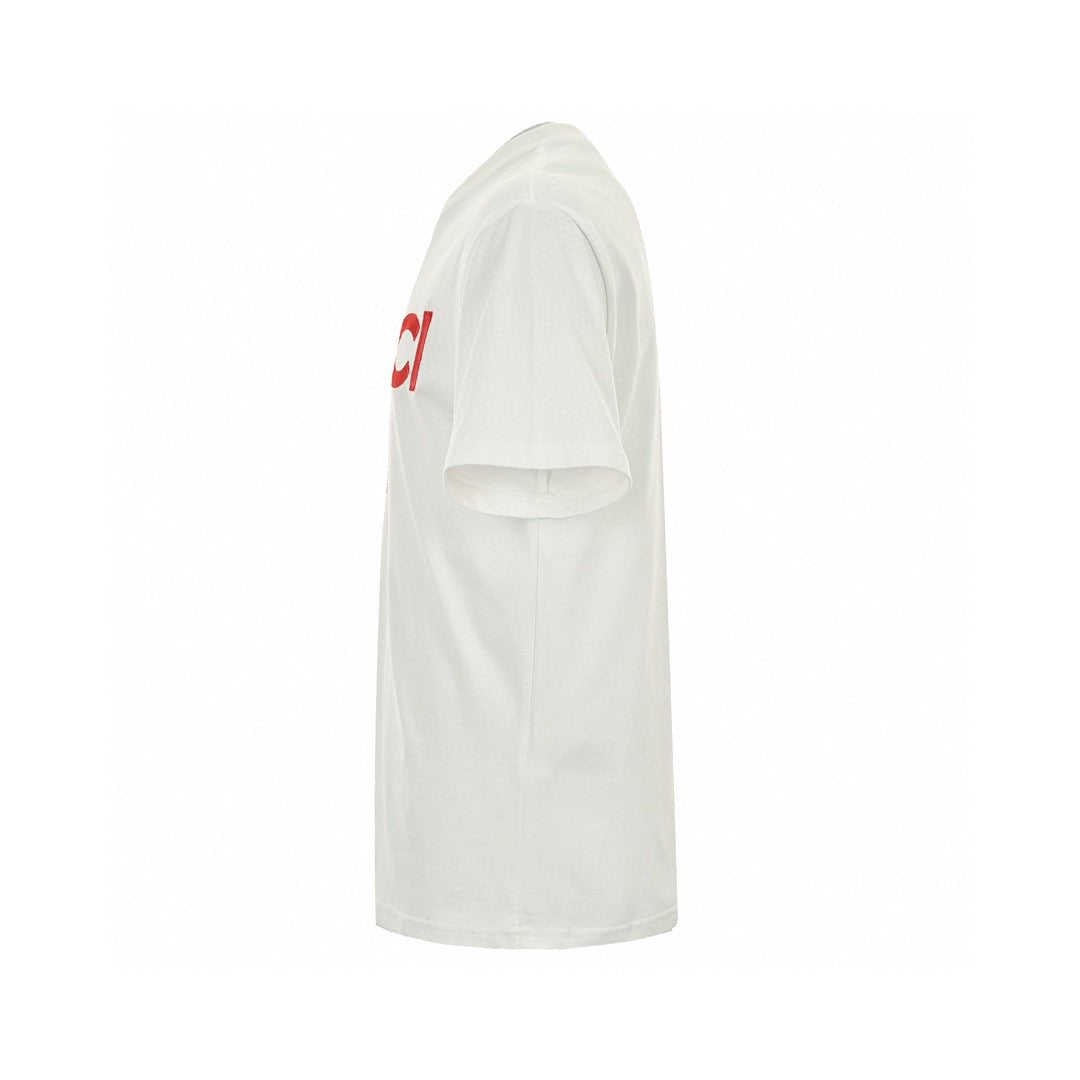 Gucci Cherry Graphic T-shirt (white) Unisex Streetwear Limited Edition - This white Gucci T-shirt showcases a playful and vibrant design with a cherry graphic and