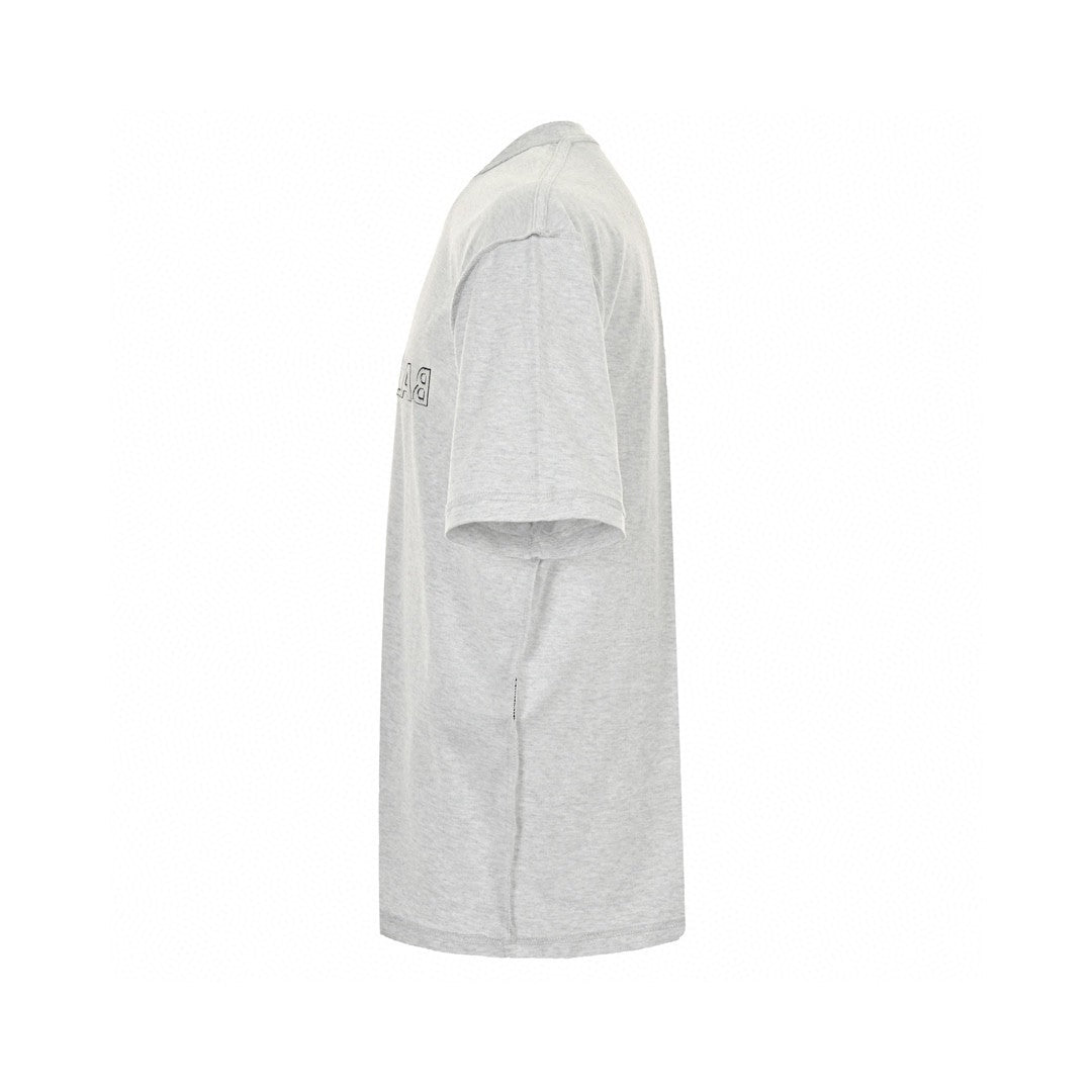 Balenciaga Reflective Logo T-shirt - Grey Unisex Streetwear Limited Edition - This Balenciaga Reflective Logo T-Shirt features a unique design with a reflective Balenciaga logo on