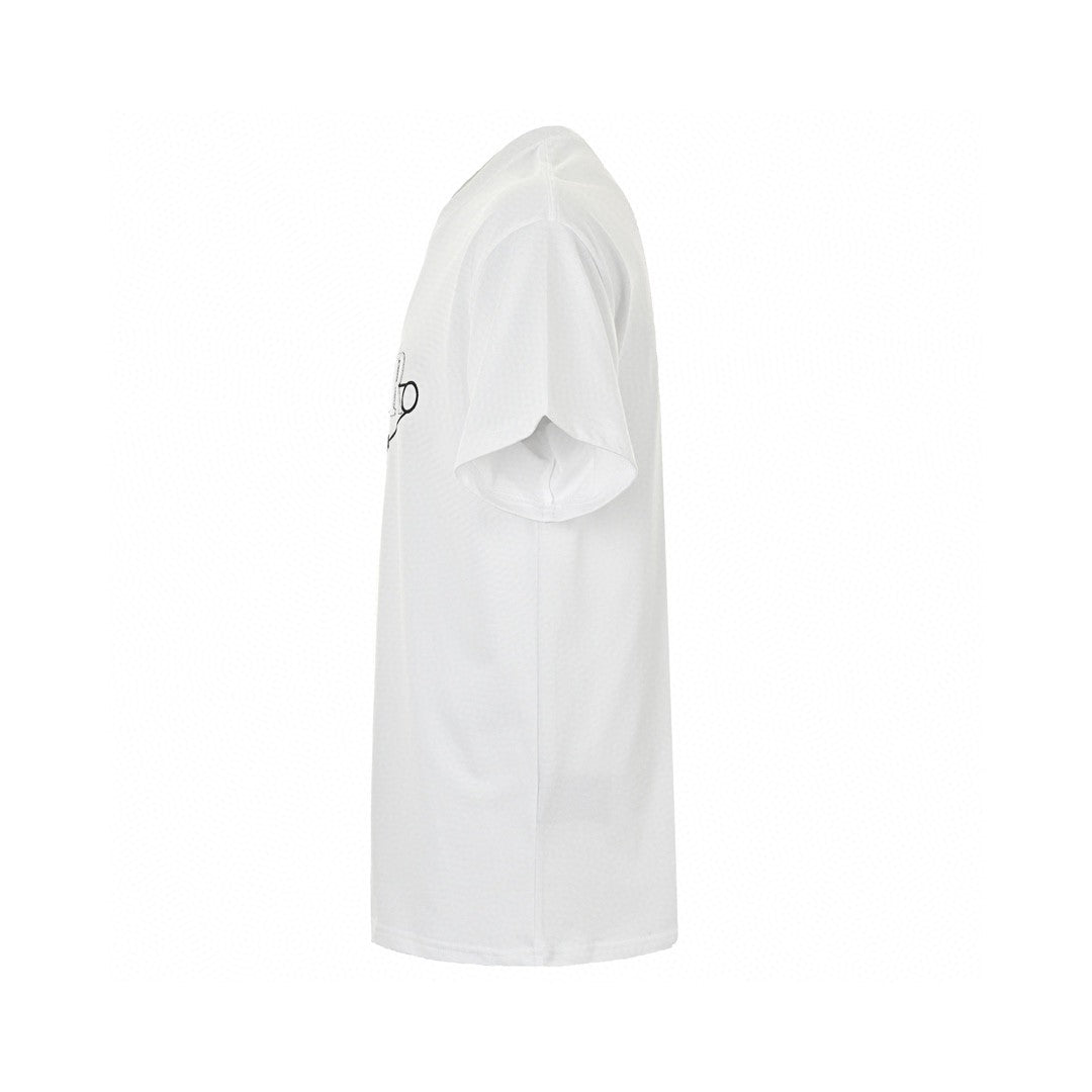 Dior Safety Pin Logo T-shirt - White Unisex Streetwear Limited Edition - This Dior t-shirt features a unique design with the brand name and a stylized safety