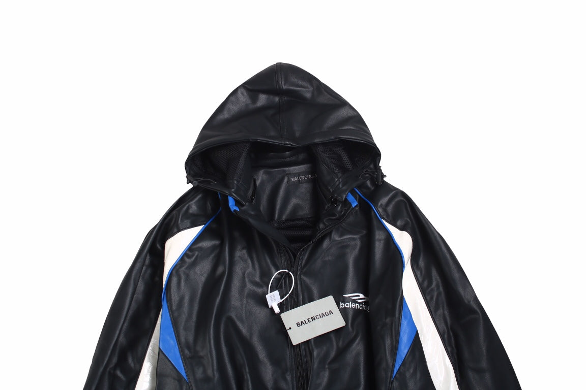 BALENCIAGA - Reebok Jacket - White Unisex Streetwear Limited Edition