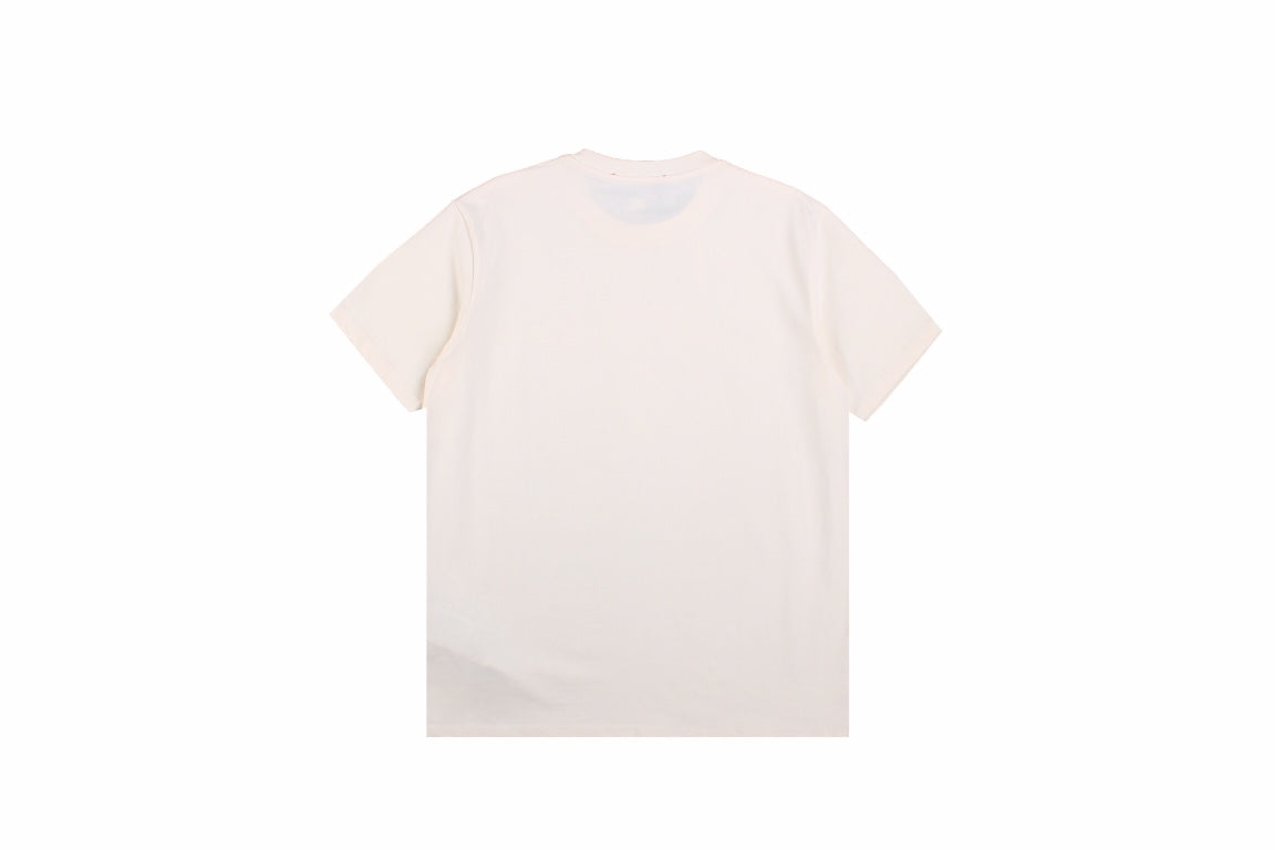 Gucci Mushroom Graphic T-shirt (cream) Unisex Streetwear Limited Edition - <p dir='ltr'><span>This Gucci t-shirt features a whimsical mushroom graphic design. The cream shirt showcases