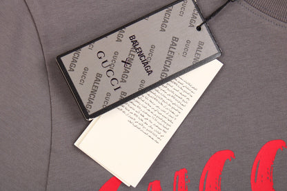 Camiseta GUCCI x BALENCIAGA gris