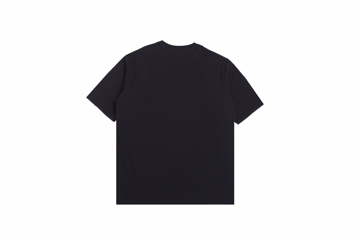 Prada Logo Pocket T-shirt (black) Unisex Streetwear Limited Edition - <span>Classic black t-shirt featuring a subtle Prada logo on the chest pocket. Made from high-quality