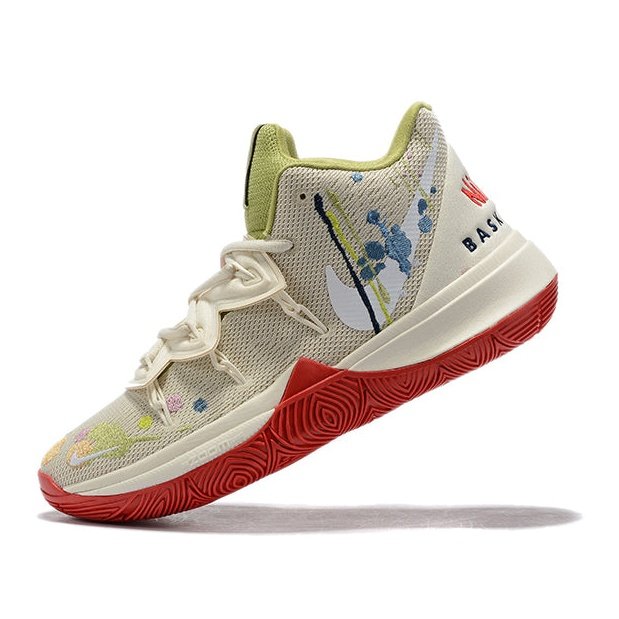 NIKE Kyrie 5 - Bandulu Shoes - Red Unisex Streetwear Limited Edition