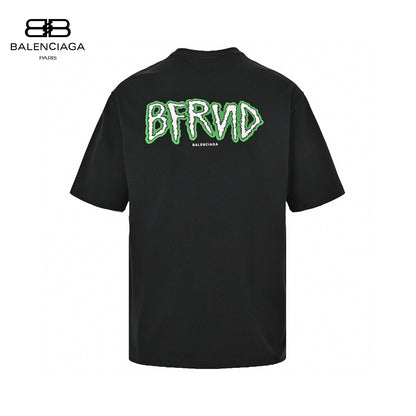 Balenciaga T-shirt - Prohibition Symbol - Black Unisex Streetwear Limited Edition