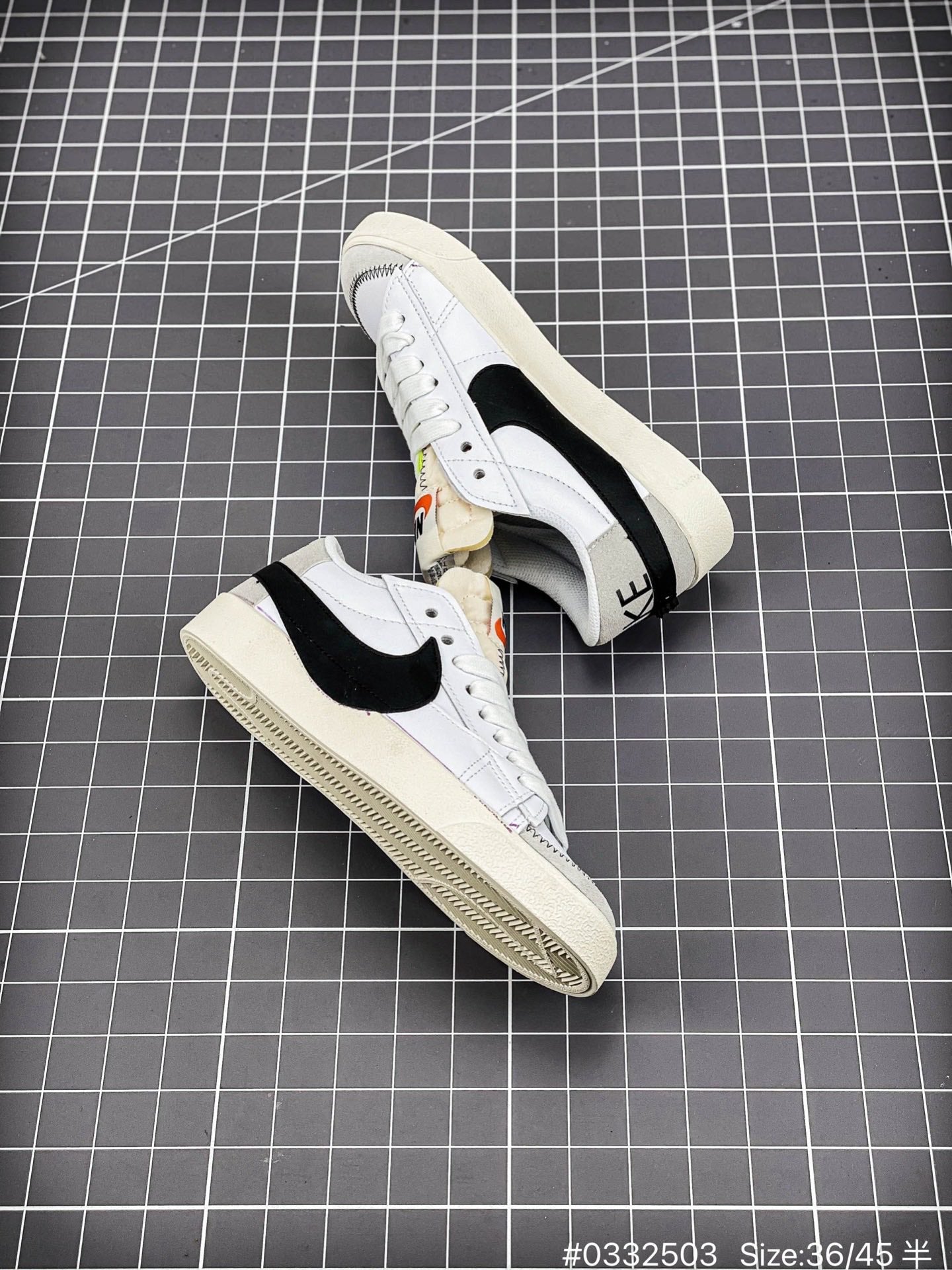Nike Blazer Low'1977 Vintage - White Unisex Streetwear Limited Edition - The Nike Blazer Low '1977 Vintage 'Off-White' delivers a refined take on the classic Blazer