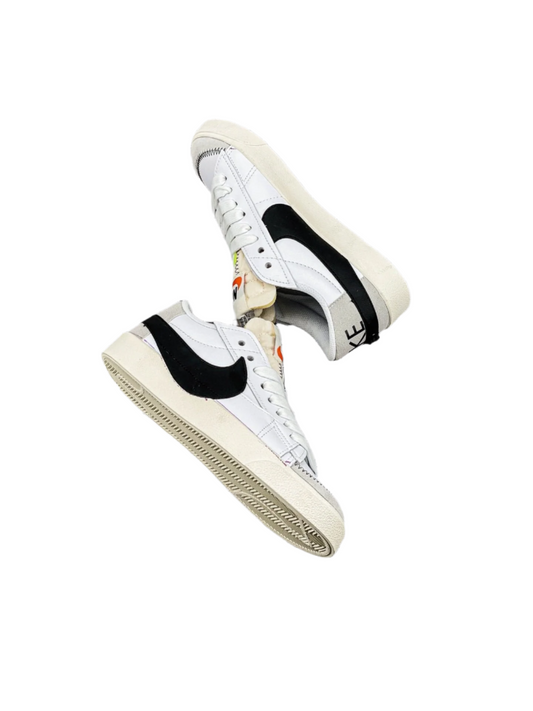 Nike Blazer Low'1977 Vintage - White Unisex Streetwear Limited Edition - The Nike Blazer Low '1977 Vintage 'Off-White' delivers a refined take on the classic Blazer